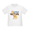 thumbnail image 1 of CafePress - Little Bro Giraffe T Shirt - Cute Toddler T-Shirt, 100% Cotton, 1 of 4