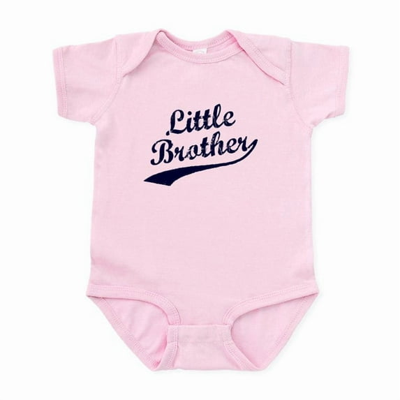 CafePress - Little Brother Blue Body Suit - Baby Light Bodysuit, Size Newborn - 24 Months