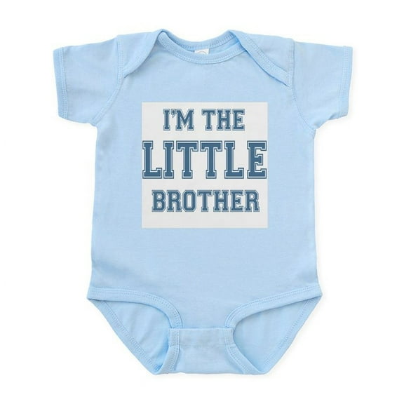 CafePress - Little Brother Infant Bodysuit - Baby Light Bodysuit, Size Newborn - 24 Months
