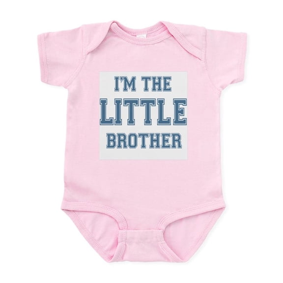 CafePress - Little Brother Infant Bodysuit - Baby Light Bodysuit, Size Newborn - 24 Months