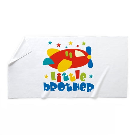 CafePress - Little Brother Plane - Large Beach Towel, Soft 30"x60" Towel with Unique Design