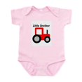 thumbnail image 1 of CafePress - Little Brother Red Tractor Infant Bodysuit - Baby Light Bodysuit, Size Newborn - 24 Months, 1 of 4