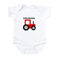 thumbnail image 1 of CafePress - Little Brother Red Tractor Infant Bodysuit - Baby Light Bodysuit, Size Newborn - 24 Months, 1 of 4