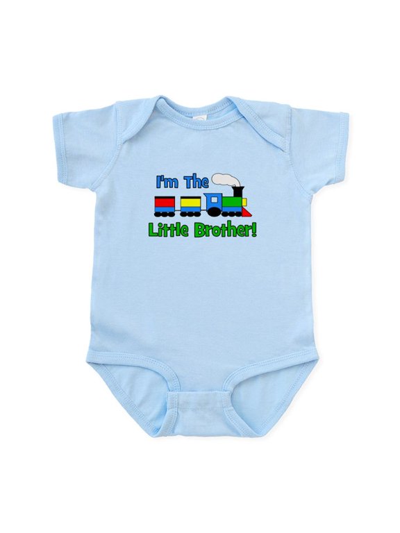 - Little Brother TRAIN Infant Bodysuit - Baby Light Bodysuit, Size Newborn - 24 Months