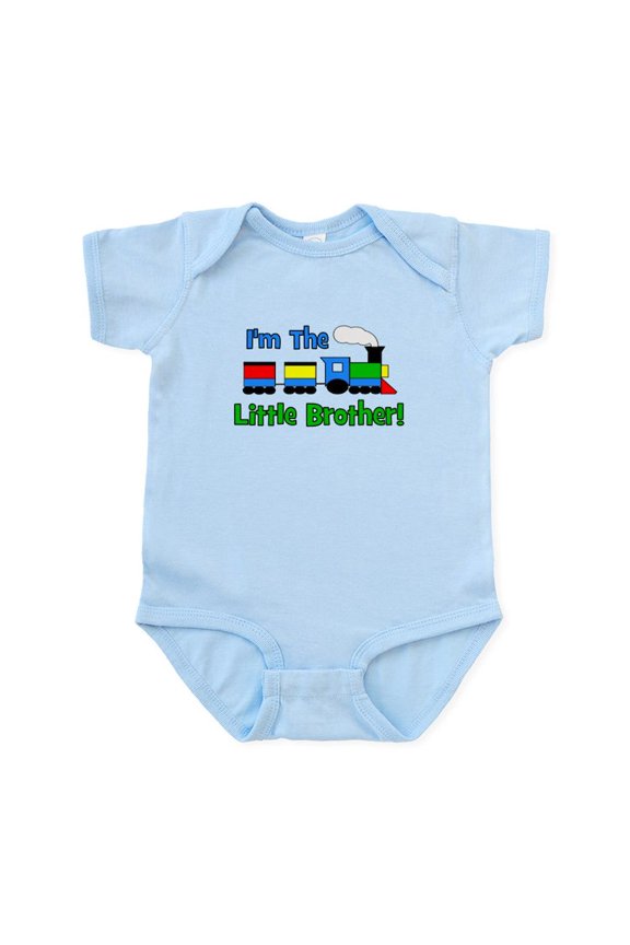 - Little Brother TRAIN Infant Bodysuit - Baby Light Bodysuit, Size Newborn - 24 Months