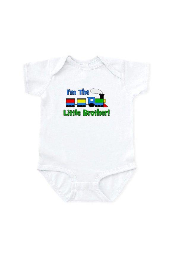 - Little Brother TRAIN Infant Bodysuit - Baby Light Bodysuit, Size Newborn - 24 Months