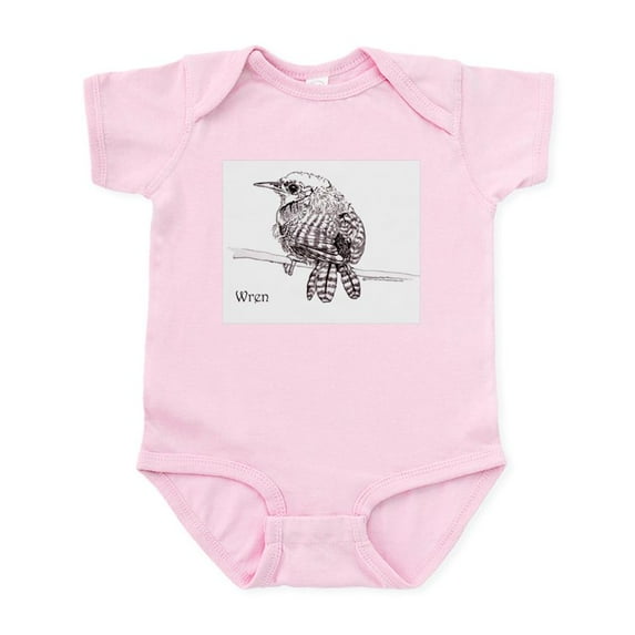 CafePress - Little Brown Wren Baby Light Bodysuit - Baby Light Bodysuit, Size Newborn - 24 Months