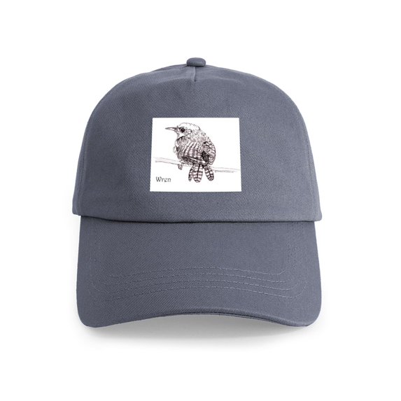 CafePress - Little Brown Wren Cap - Adjustable 100% Brushed Unisex Casual Cotton Baseball Cap, Beige, 1