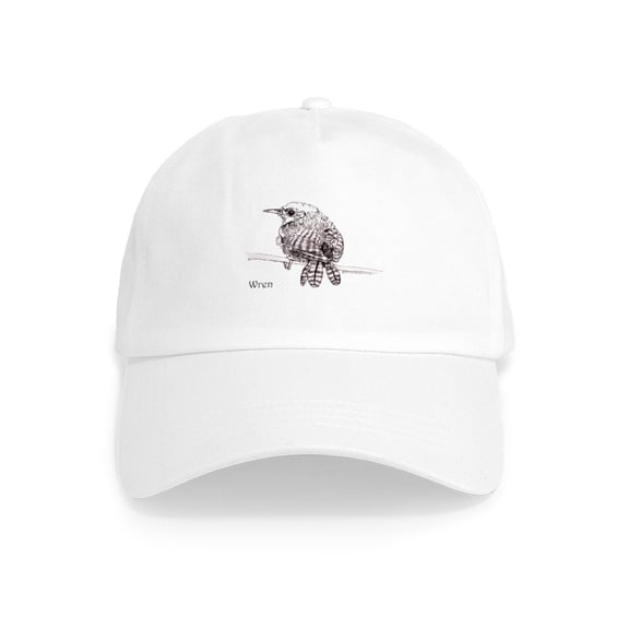 CafePress - Little Brown Wren Cap - Adjustable 100% Brushed Unisex Casual Cotton Baseball Cap, Beige, 1