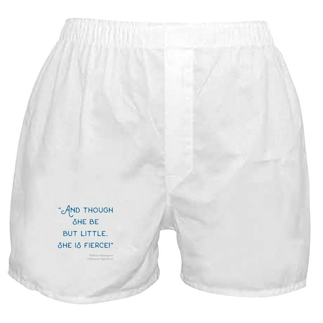 CafePress Little But Fierce! Boxer Shorts Men's Novelty Boxer