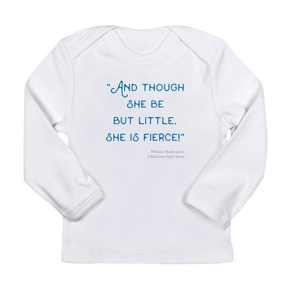 CafePress - Little But Fierce! Long Sleeve Infant T Shirt - Long Sleeve Infant T-Shirt