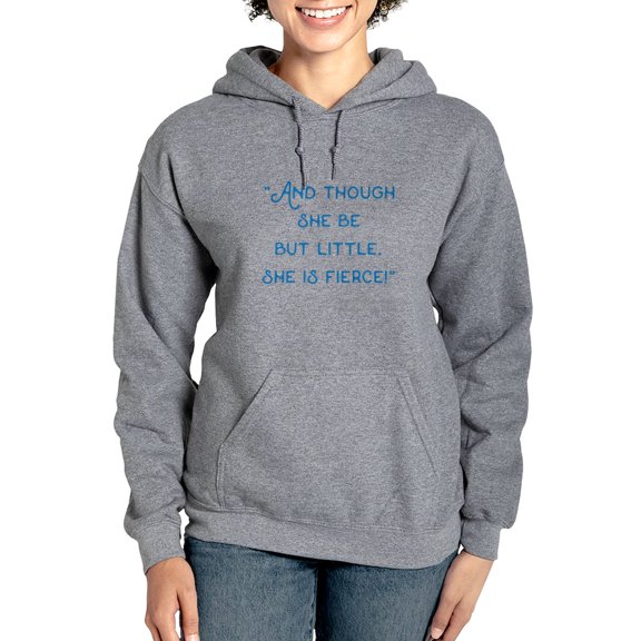 CafePress - Little But Fierce! - Pullover Hoodie, Classic & Comfortable Hooded Sweatshirt