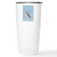 thumbnail image 1 of CafePress - Little But Fierce Quote Kestrel Watercolor Falcon - Insulated Stainless Steel Travel Tumbler 20 oz., 1 of 3