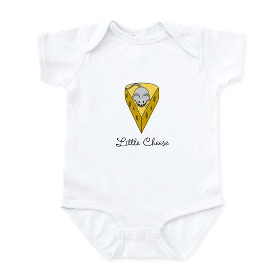 CafePress - Little Cheese Infant Bodysuit - Baby Light Bodysuit, Size Newborn - 24 Months