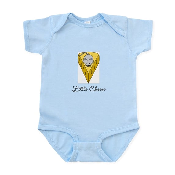 CafePress - Little Cheese Infant Bodysuit - Baby Light Bodysuit, Size Newborn - 24 Months