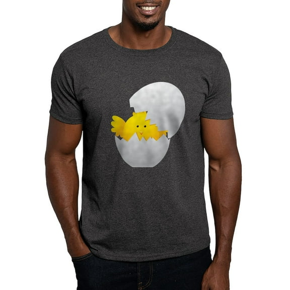 CafePress - Little Chick Dark T Shirt - Men's Classic Graphic Cotton T-Shirt