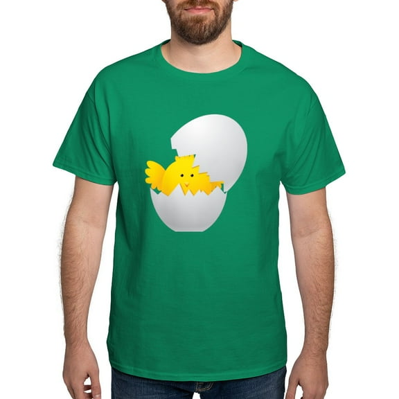 CafePress - Little Chick Dark T Shirt - Men's Classic Graphic Cotton T-Shirt