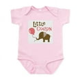 thumbnail image 1 of CafePress - Little Cousin Mod Elephant Body Suit - Baby Light Bodysuit, Size Newborn - 24 Months, 1 of 4