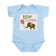 thumbnail image 1 of CafePress - Little Cousin Mod Elephant Body Suit - Baby Light Bodysuit, Size Newborn - 24 Months, 1 of 4