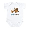 thumbnail image 1 of CafePress - Little Cousin Mod Owl Infant Bodysuit - Baby Light Bodysuit, Size Newborn - 24 Months, 1 of 4