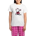 thumbnail image 1 of CafePress - Little Devil Westie Women's Light Pajamas - Women's Short Sleeve Print T-Shirt and Pants Light Cotton Pajama Set, 1 of 7