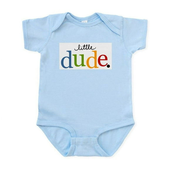 CafePress - Little Dude Infant Bodysuit - Baby Light Bodysuit, Size Newborn - 24 Months