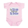thumbnail image 1 of CafePress - Little Dude Is A Big Brother Infant Bodysuit - Baby Light Bodysuit, Size Newborn - 24 Months, 1 of 4