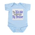 thumbnail image 1 of CafePress - Little Dude Is A Big Brother Infant Bodysuit - Baby Light Bodysuit, Size Newborn - 24 Months, 1 of 4