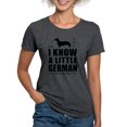 thumbnail image 1 of CafePress - Little German! Dachshund T Shirt - Womens Tri-blend T-Shirt, 1 of 4