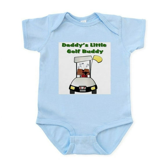 CafePress - Little Golf Buddy Infant Bodysuit - Baby Light Bodysuit, Size Newborn - 24 Months