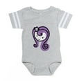 thumbnail image 1 of CafePress - Little Goth Ophelia - Cute Infant Baby Football Bodysuit, 1 of 3