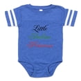 thumbnail image 1 of CafePress - Little Italian Princess - Cute Infant Baby Football Bodysuit, 1 of 3