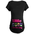 thumbnail image 1 of CafePress - Little Jelly Bean On The Way Maternity T Shirt - Maternity Dark T-Shirt, 1 of 3