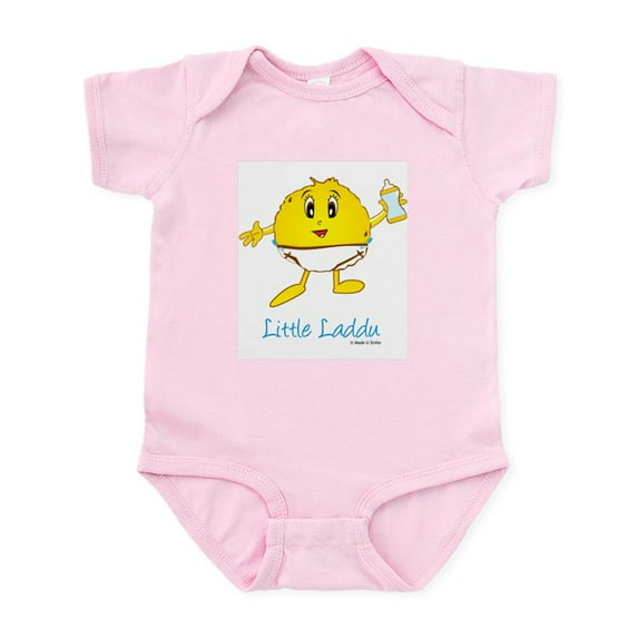 CafePress - Little Laddu Body Suit - Baby Light Bodysuit, Size Newborn - 24 Months
