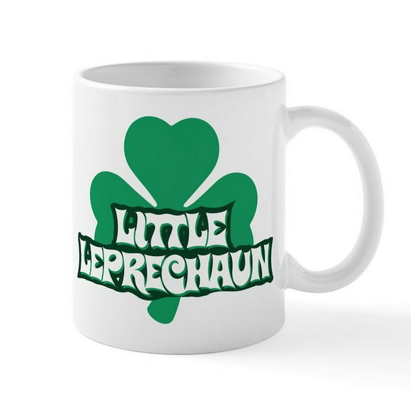 CafePress - Little Leprechaun - 11 oz Ceramic Mug - Novelty Coffee Tea Cup