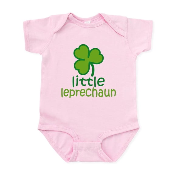 CafePress - Little Leprechaun Infant Bodysuit - Baby Light Bodysuit, Size Newborn - 24 Months