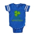 thumbnail image 1 of CafePress - Little Leprechaun Irish - Cute Infant Baby Football Bodysuit, 1 of 3