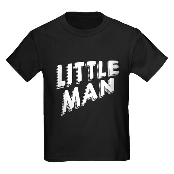 CafePress - Little Man T Shirt - Dark T-Shirt Kids XS-XL