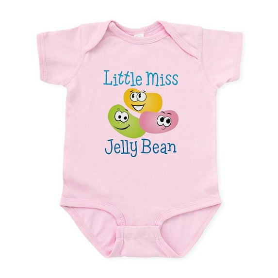 CafePress - Little Miss Jelly Bean Infant Bodysuit - Baby Light Bodysuit, Size Newborn - 24 Months