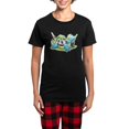 thumbnail image 1 of CafePress - Little Parrot Women's Dark Pajamas - Women's Short Sleeve Print T-Shirt and Pants Dark Cotton Pajama Set, 1 of 7