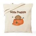 thumbnail image 1 of CafePress - Little Pumpkin Trick Or Treat Bag - Unisex Canvas Tote Bag, Beige, 1-Piece, 1 of 8