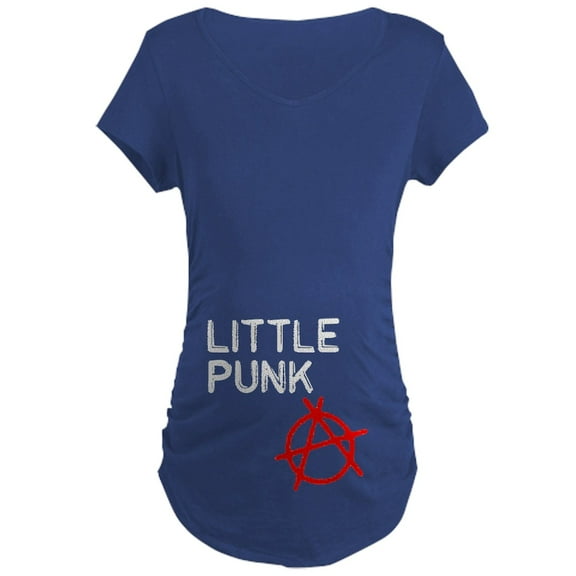 CafePress - Little Punk Maternity Dark T Shirt - Maternity Dark T-Shirt