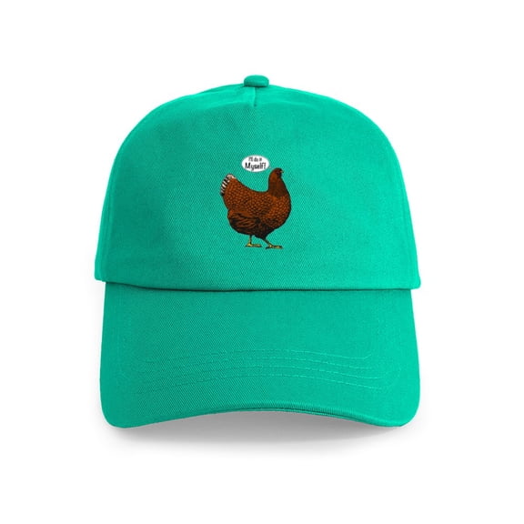 CafePress - Little Red Hen - Adjustable 100% Brushed Unisex Casual Cotton Baseball Cap, Beige, 1