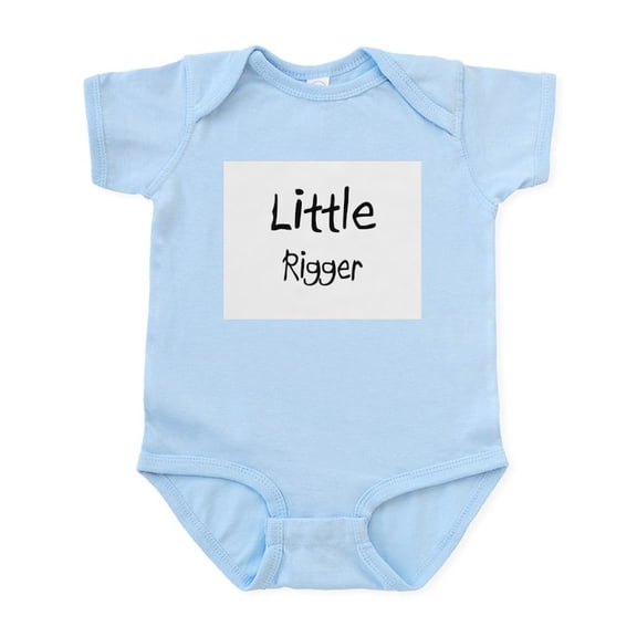 CafePress - Little Rigger Infant Bodysuit - Baby Light Bodysuit, Size Newborn - 24 Months