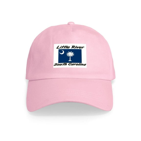 CafePress - Little River South Carolina Cap - Adjustable 100% Brushed Unisex Casual Cotton Baseball Cap, Beige, 1
