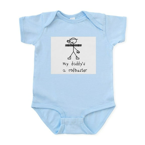 CafePress - Little Rodbuster Infant Bodysuit. - Baby Light Bodysuit, Size Newborn - 24 Months