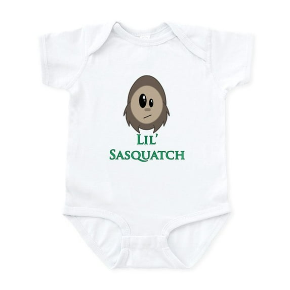 CafePress - Little Sasquatch/Bigfoot Infant Bodysuit - Baby Light Bodysuit, Size Newborn - 24 Months