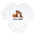 thumbnail image 1 of CafePress - Little Sister Fox Long Sleeve Infant Bodysuit - Long Sleeve Cotton Baby Bodysuit, 1 of 4