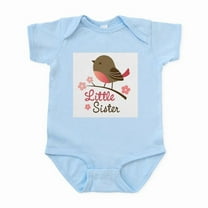 CafePress - Little Sister Infant Bodysuit - Baby Light Bodysuit, Size Newborn - 24 Months