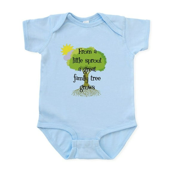 CafePress - Little Sprout Infant Bodysuit - Baby Light Bodysuit, Size Newborn - 24 Months